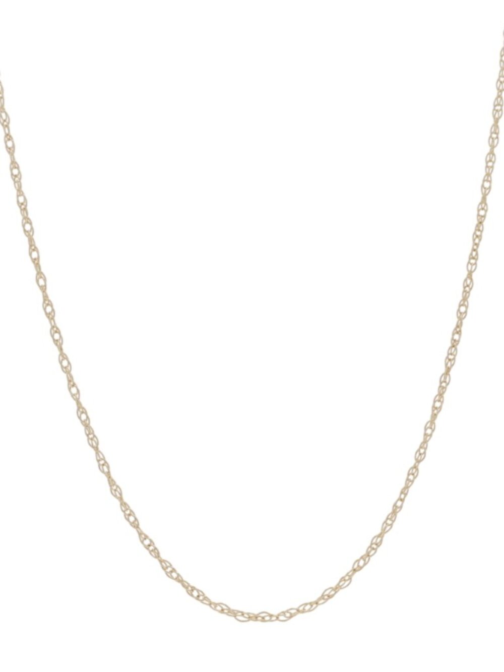 Yellow Gold Prince of Wales Chain Necklace 18" - 14k